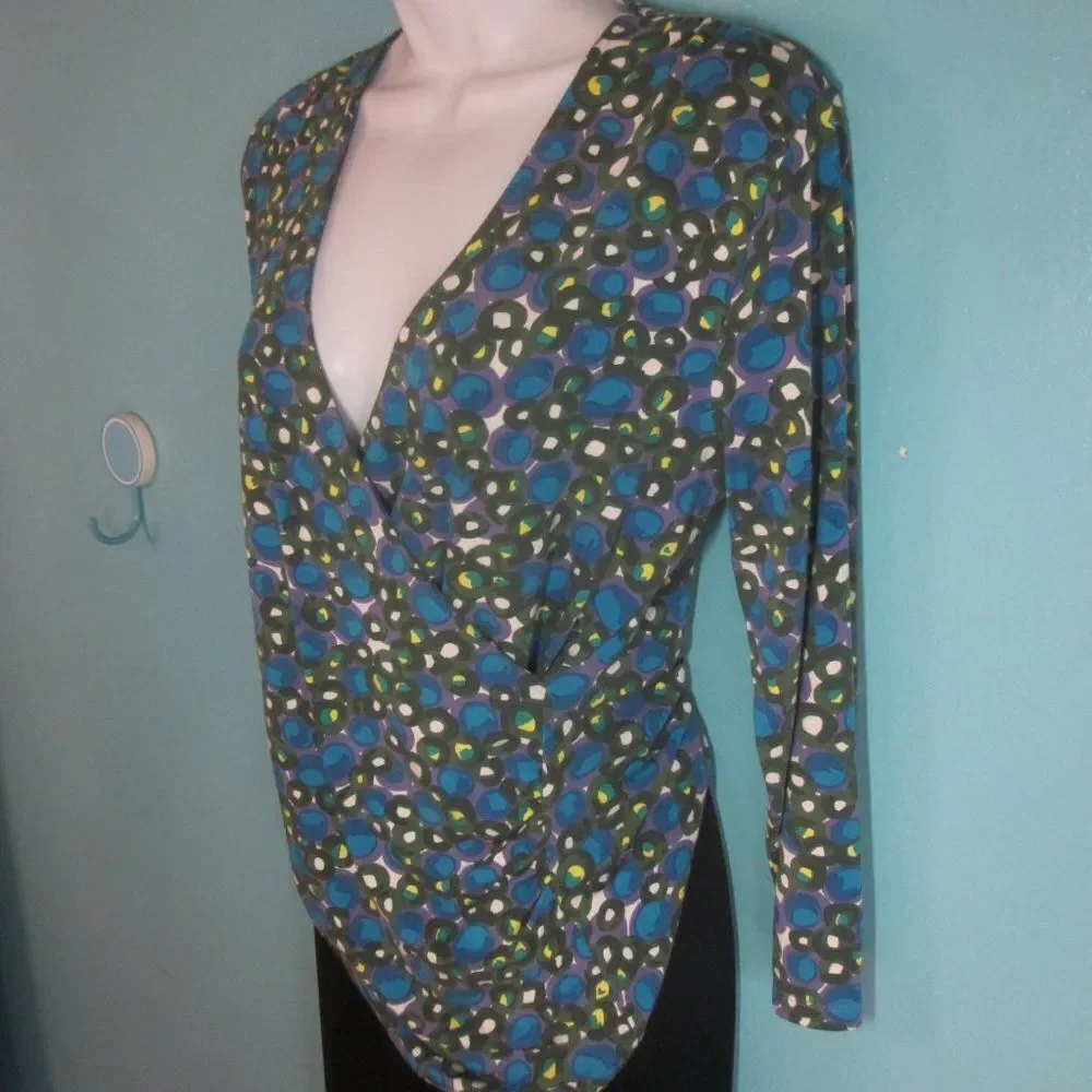 Boden Faux Wrap Top Size 10 - Picture 5 of 11